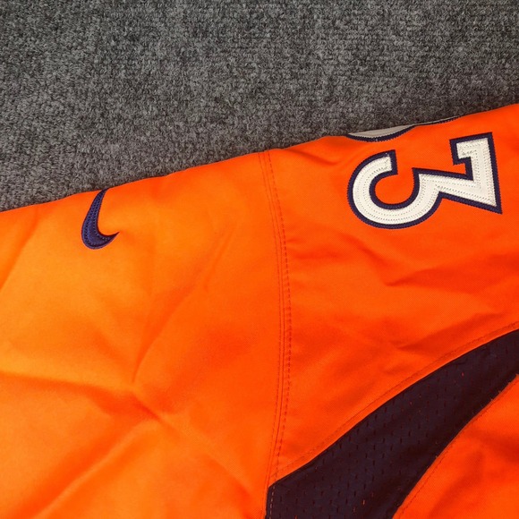 Wes Welker Denver Broncos Nike NFL Jersey #83 Football Orange Mens Size 48 - Picture 6 of 12